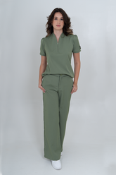 Pantalon  Luxe Verde Oliva Claro Para Dama